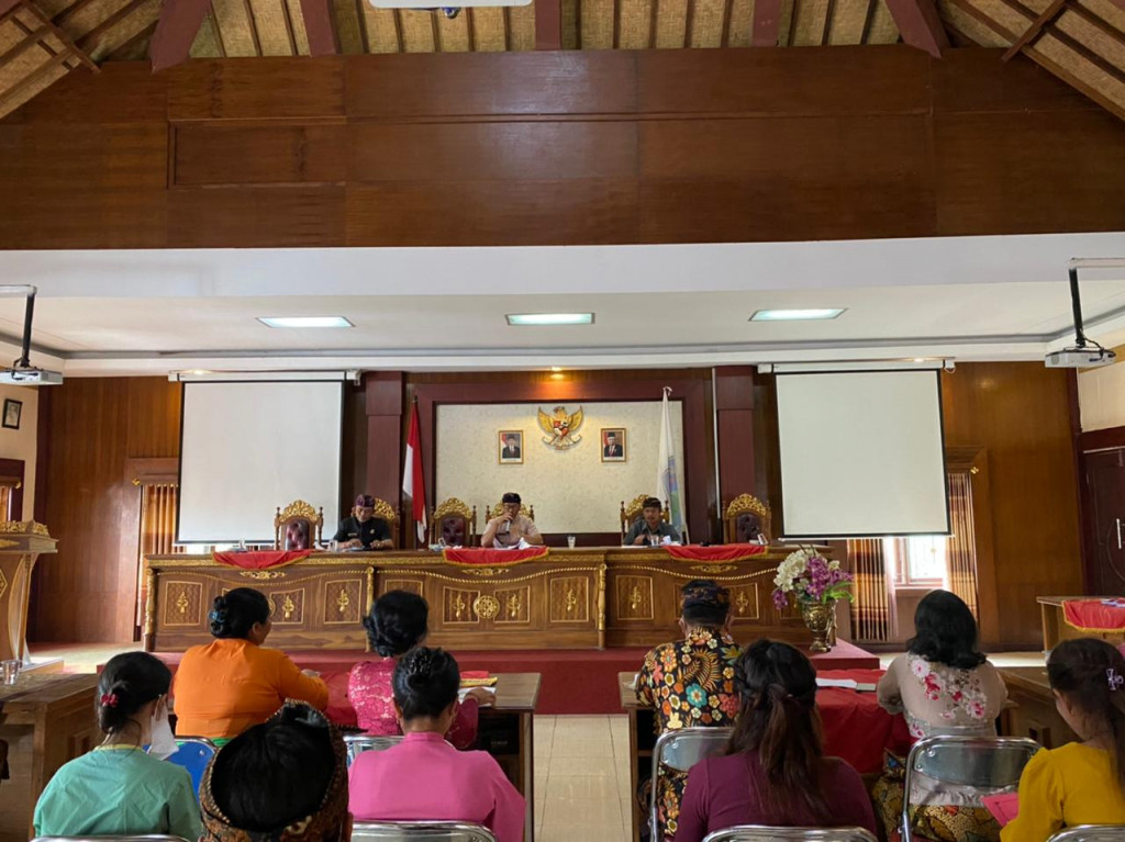 Rapat Koordinasi Tentang Kegiatan Lomba Desa Tingkat Kabupaten Badung Tahun 2022